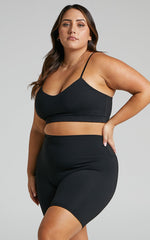 Orochie Bralette - Scoop Neck Bralette in Black